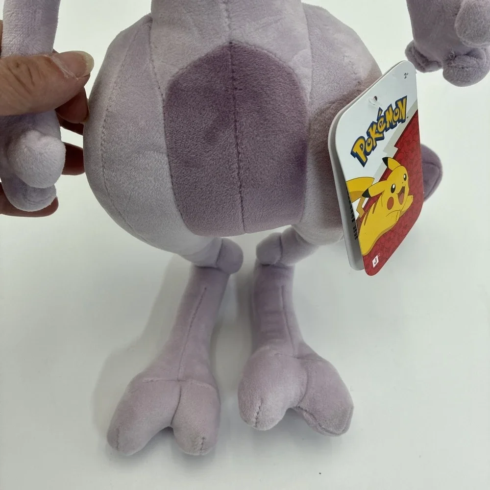 Pokemon Mewtwo Plush Jazwares 12 Inch Legendary Psychic Type Toy NWT PKW5191